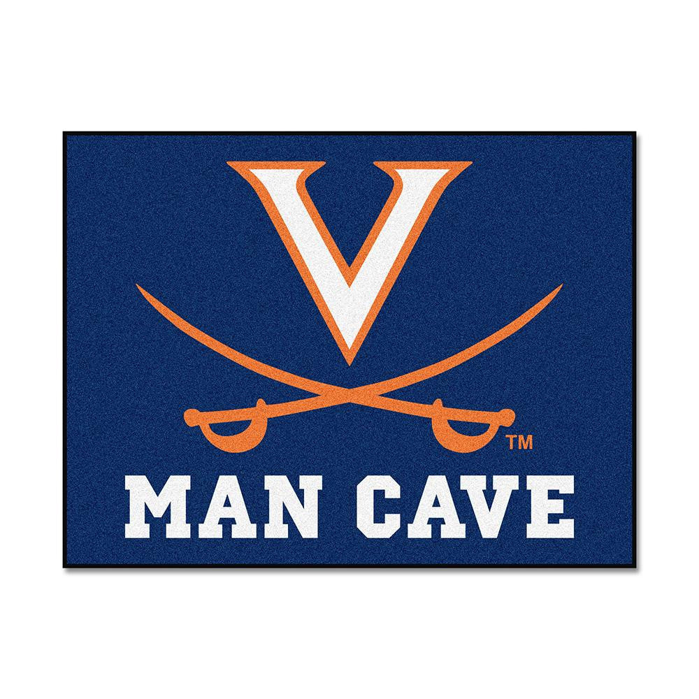 Virginia Cavaliers NCAA Man Cave All-Star Floor Mat (34in x 45in)