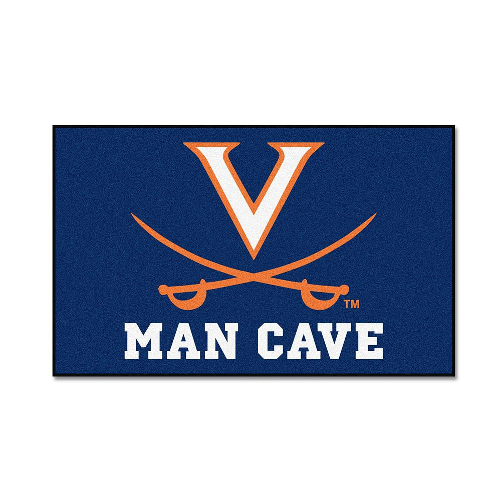 Virginia Cavaliers NCAA Man Cave Ulti-Mat Floor Mat (60in x 96in)