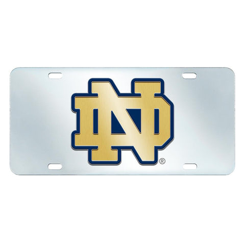 Notre Dame Fighting Irish NCAA License Plate-Inlaid