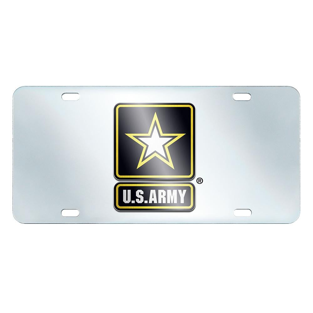 US Army Armed Forces License Plate-Inlaid