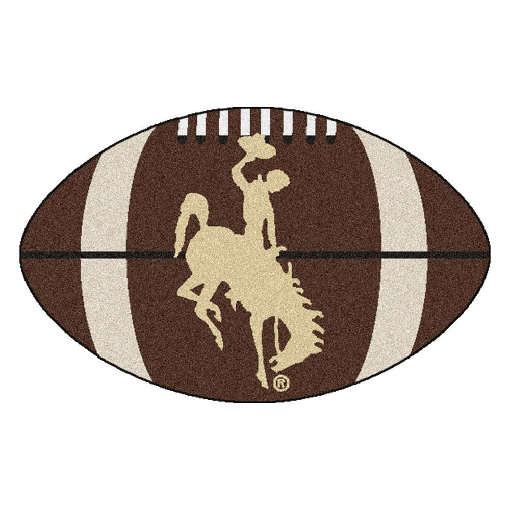 Wyoming Cowboys NCAA Football Floor Mat (22x35)