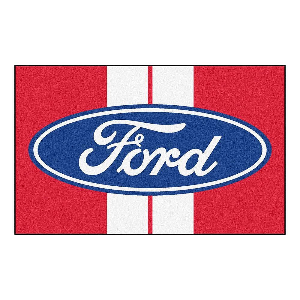 Ford Ford Oval with Stripes  Ulti-Mat Floor Mat (5x8')