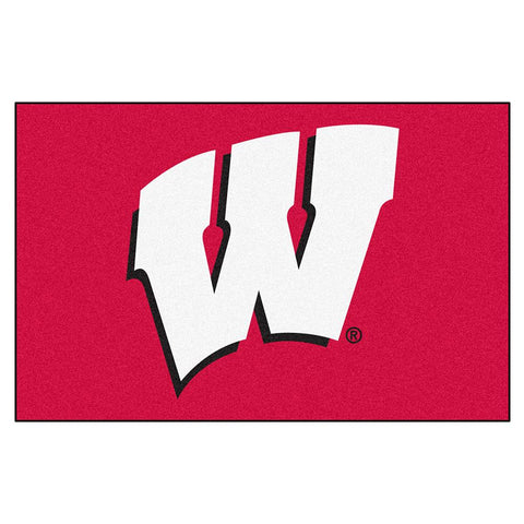 Wisconsin Badgers NCAA Starter Floor Mat (20x30) W Logo