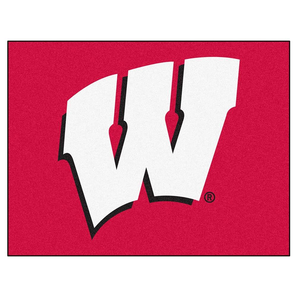 Wisconsin Badgers NCAA All-Star Floor Mat (34x45) W Logo