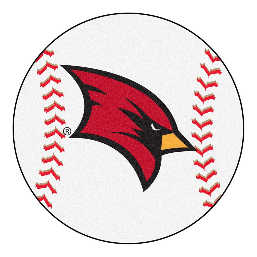Saginaw Valley State Cardinals NCAA Baseball Round Floor Mat (29)
