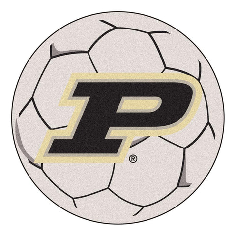 Purdue Boilermakers NCAA Soccer Ball Round Floor Mat (29)
