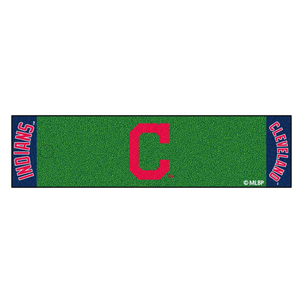 Cleveland Indians MLB Putting Green Runner (18x72)