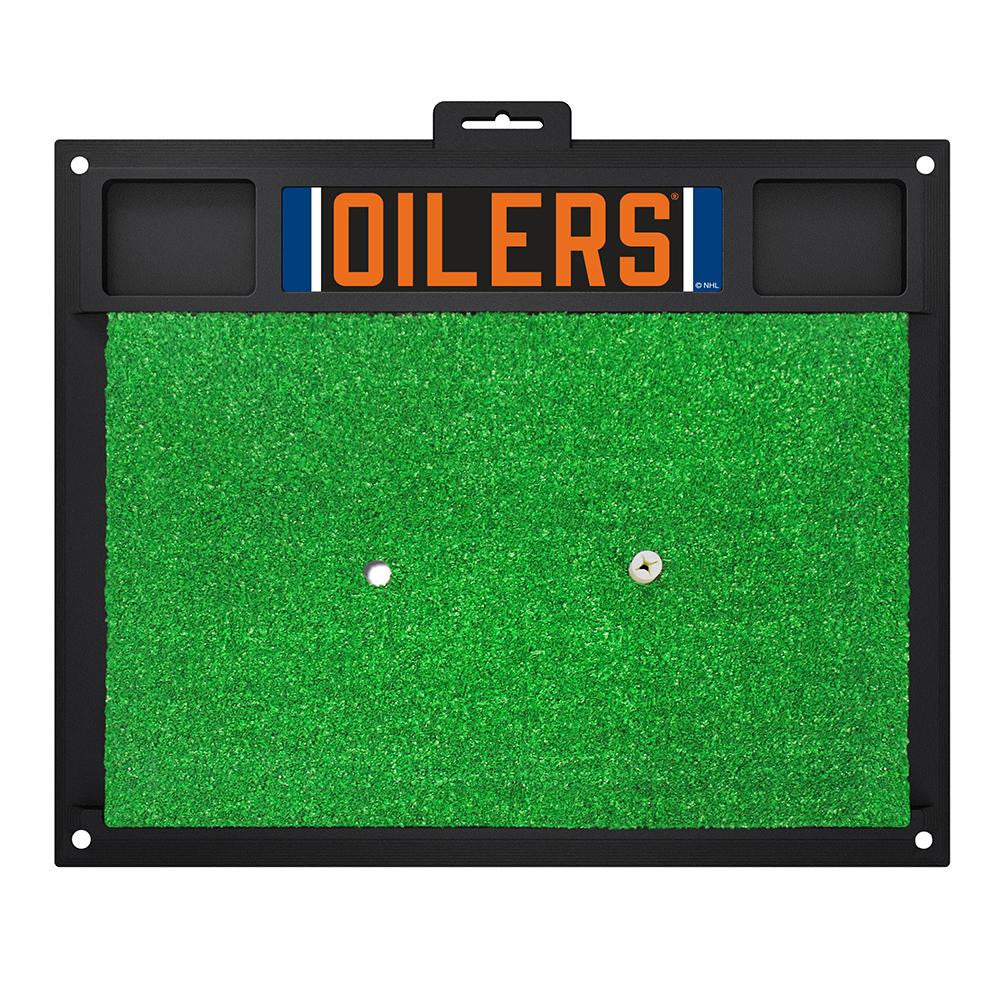 Edmonton Oilers NHL Golf Hitting Mat (20in L x 17in W)