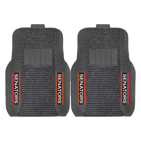 Ottawa Senators NHL Deluxe 2-Piece Vinyl Car Mats (20x27)