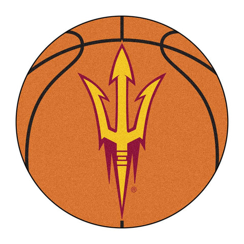 Arizona State Sun Devils NCAA Basketball Round Floor Mat (29)