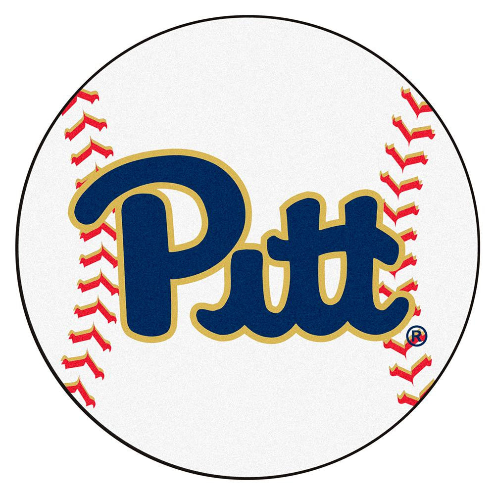 Pittsburgh Panthers NCAA Baseball Round Floor Mat (29)