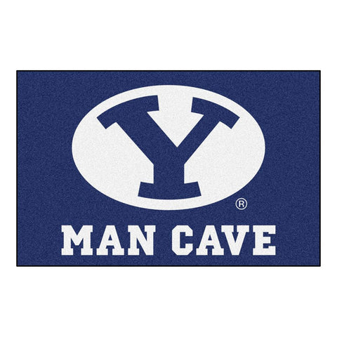 Brigham Young Cougars NCAA Man Cave Starter Floor Mat (20in x 30in)