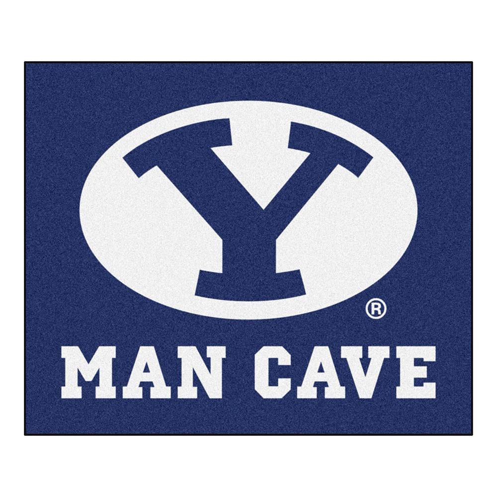 Brigham Young Cougars NCAA Man Cave Tailgater Floor Mat (60in x 72in)