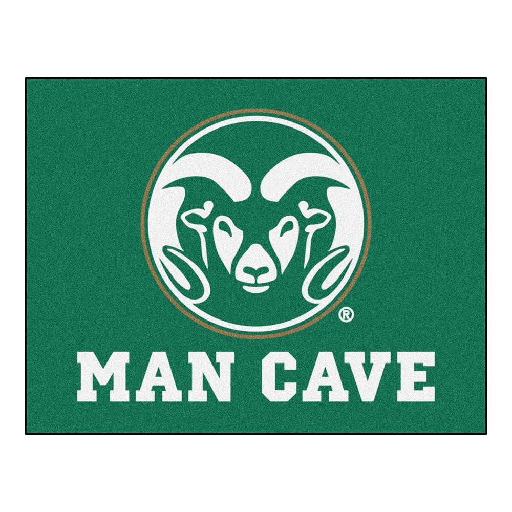 Colorado State Rams NCAA Man Cave All-Star Floor Mat (34in x 45in)