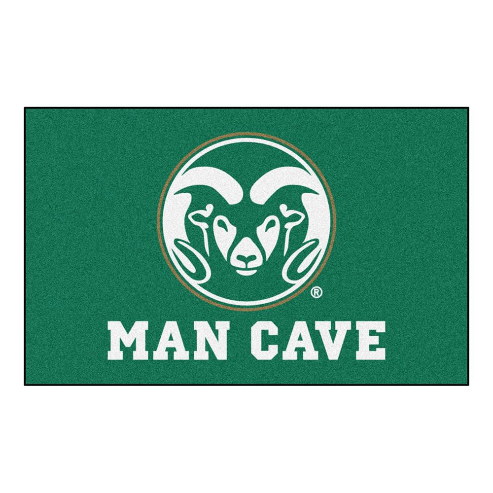 Colorado State Rams NCAA Man Cave Ulti-Mat Floor Mat (60in x 96in)