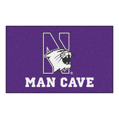Northwestern Wildcats NCAA Man Cave Ulti-Mat Floor Mat (60in x 96in)