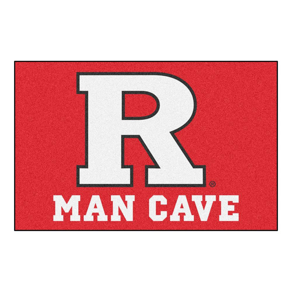 Rutgers Scarlet Knights NCAA Man Cave Starter Floor Mat (20in x 30in)