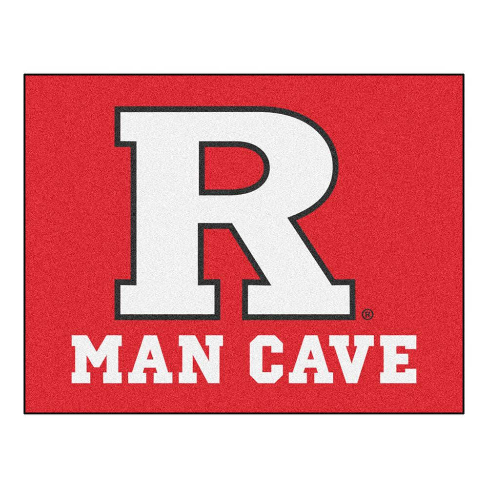 Rutgers Scarlet Knights NCAA Man Cave All-Star Floor Mat (34in x 45in)