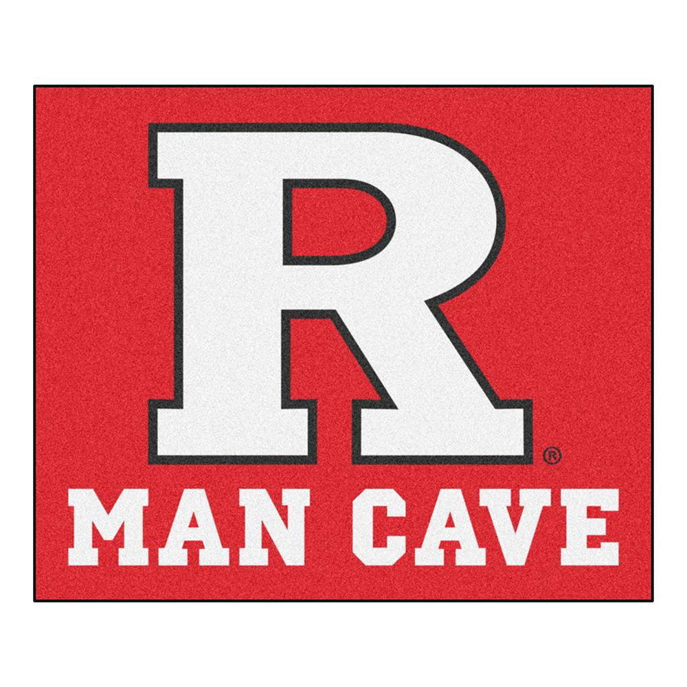 Rutgers Scarlet Knights NCAA Man Cave Tailgater Floor Mat (60in x 72in)