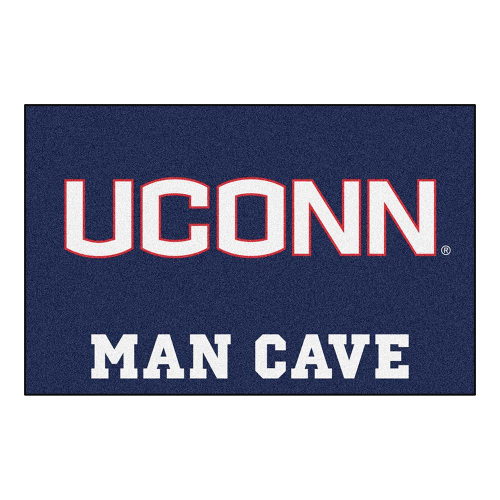 Connecticut Huskies NCAA Man Cave Starter Floor Mat (20in x 30in)