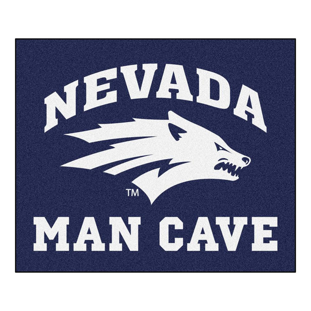 Nevada Wolf Pack NCAA Man Cave Tailgater Floor Mat (60in x 72in)