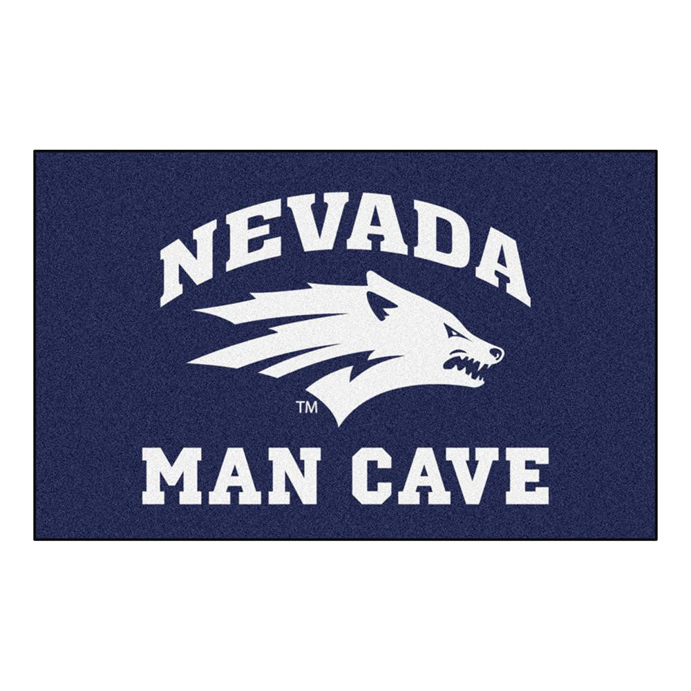 Nevada Wolf Pack NCAA Man Cave Ulti-Mat Floor Mat (60in x 96in)