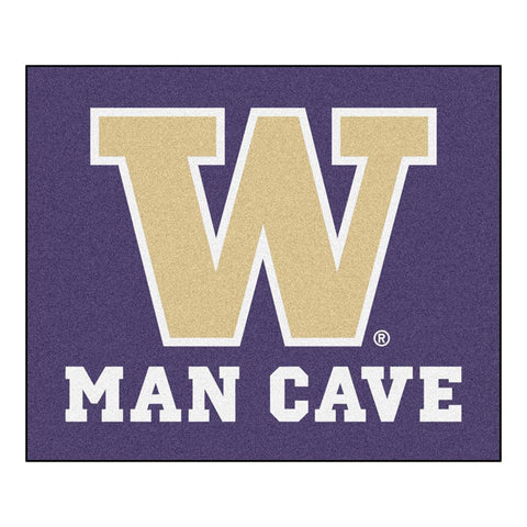 Washington Huskies NCAA Man Cave Tailgater Floor Mat (60in x 72in)