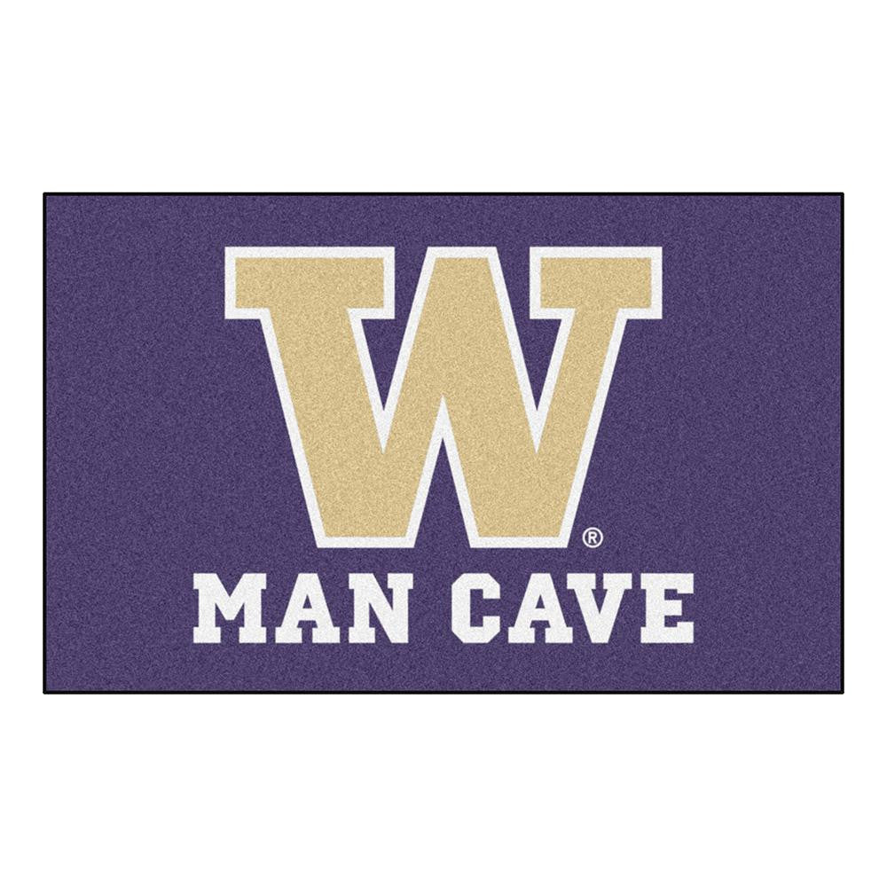 Washington Huskies NCAA Man Cave Ulti-Mat Floor Mat (60in x 96in)