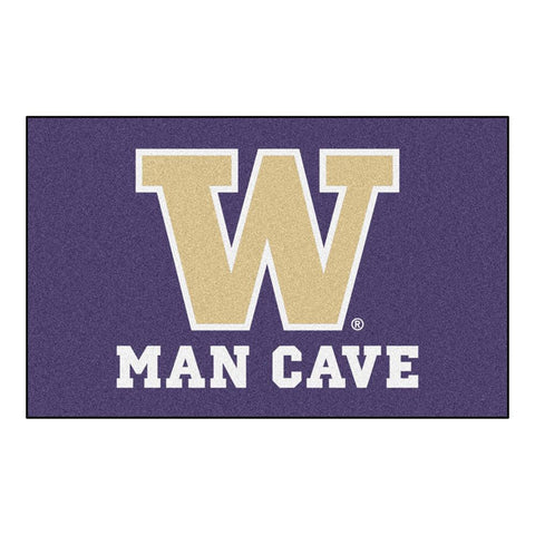 Washington Huskies NCAA Man Cave Ulti-Mat Floor Mat (60in x 96in)