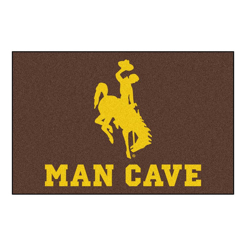 Wyoming Cowboys NCAA Man Cave Starter Floor Mat (20in x 30in)