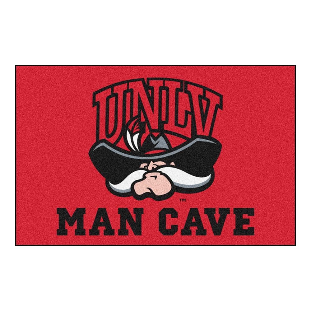 UNLV Runnin Rebels NCAA Man Cave Starter Floor Mat (20in x 30in)