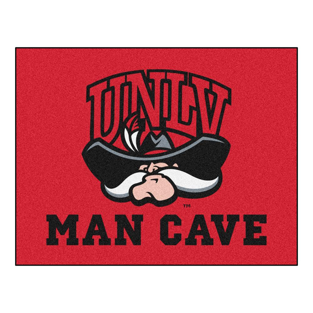 UNLV Runnin Rebels NCAA Man Cave All-Star Floor Mat (34in x 45in)