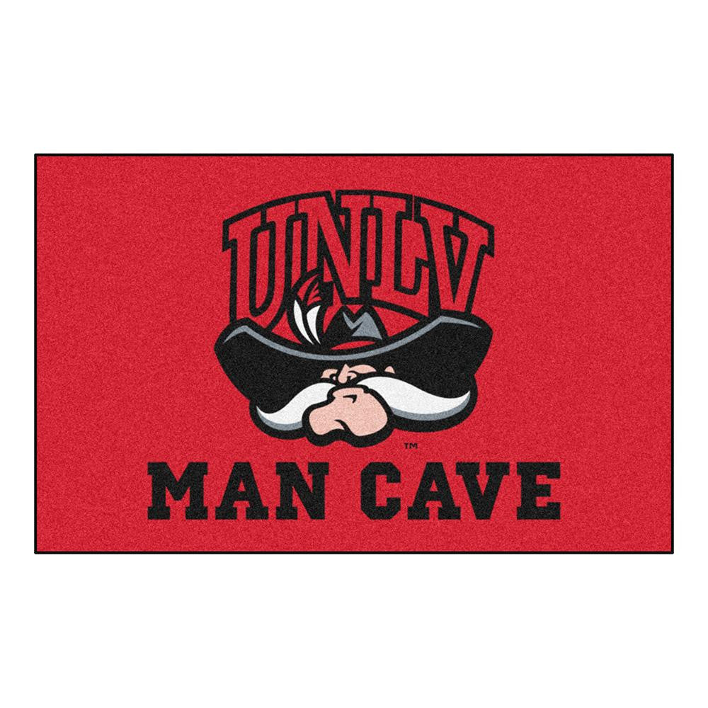 UNLV Runnin Rebels NCAA Man Cave Ulti-Mat Floor Mat (60in x 96in)