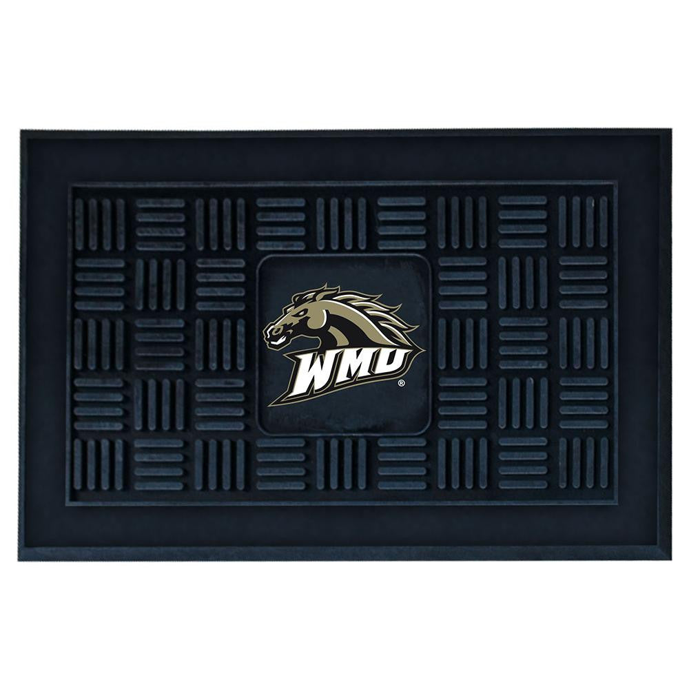 Western Michigan Broncos NCAA Vinyl Doormat (19x30)