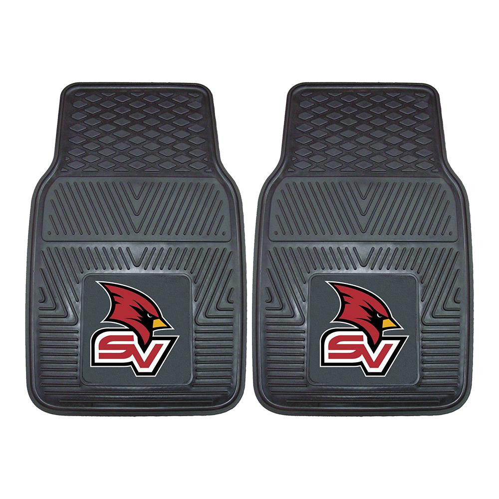 Saginaw Valley State Cardinals NCAA Heavy Duty 2-Piece Vinyl Car Mats (18x27)