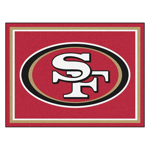 San Francisco 49ers NFL 8ft x10ft Area Rug