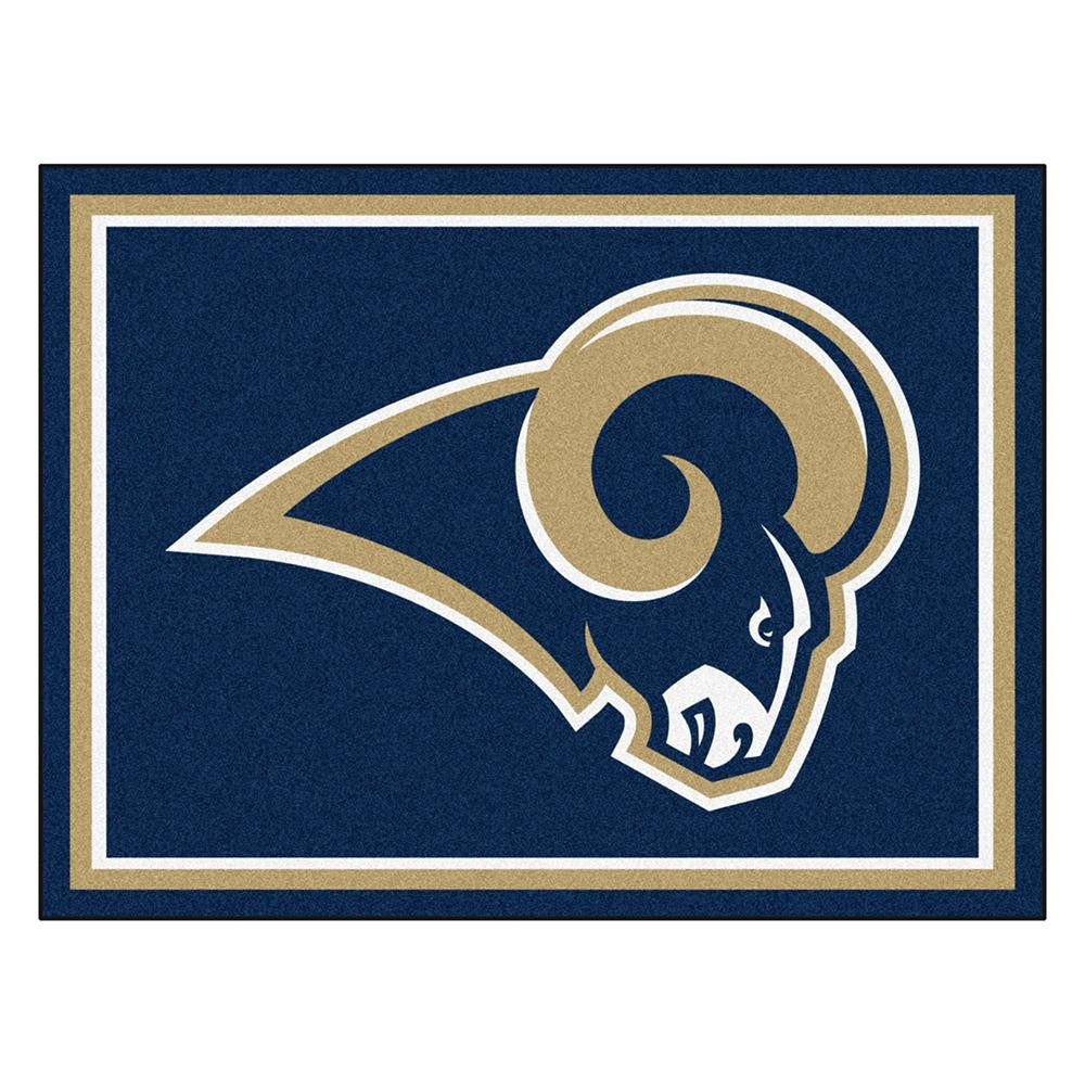 Los Angeles Rams NFL 8ft x10ft Area Rug