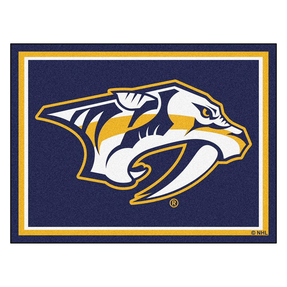 Nashville Predators NHL 8ft x10ft Area Rug