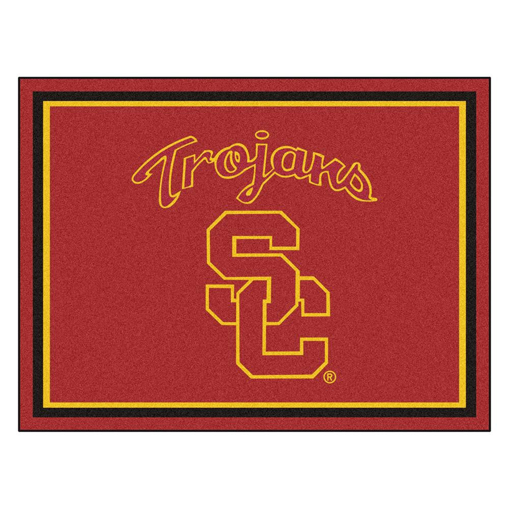 USC Trojans NCAA 8ft x10ft Area Rug
