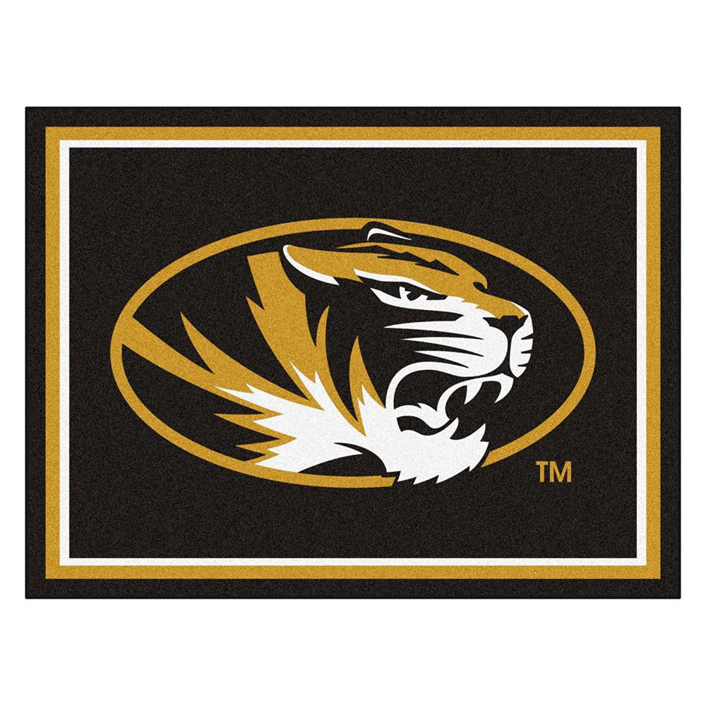 Missouri Tigers NCAA 8ft x10ft Area Rug