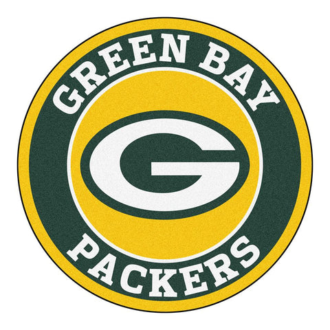 Green Bay Packers NFL Round Floor Mat (29)