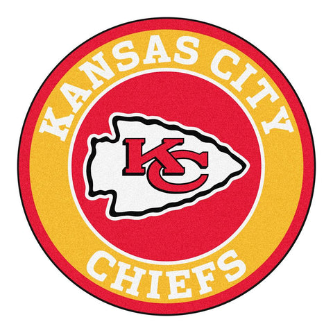 Kansas City Chiefs NFL Round Floor Mat (29)