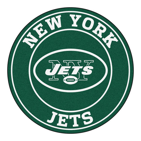 New York Jets NFL Round Floor Mat (29)