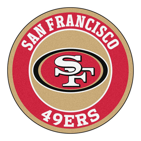 San Francisco 49ers NFL Round Floor Mat (29)