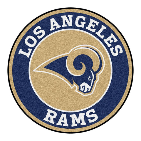 Los Angeles Rams NFL Round Floor Mat (29)