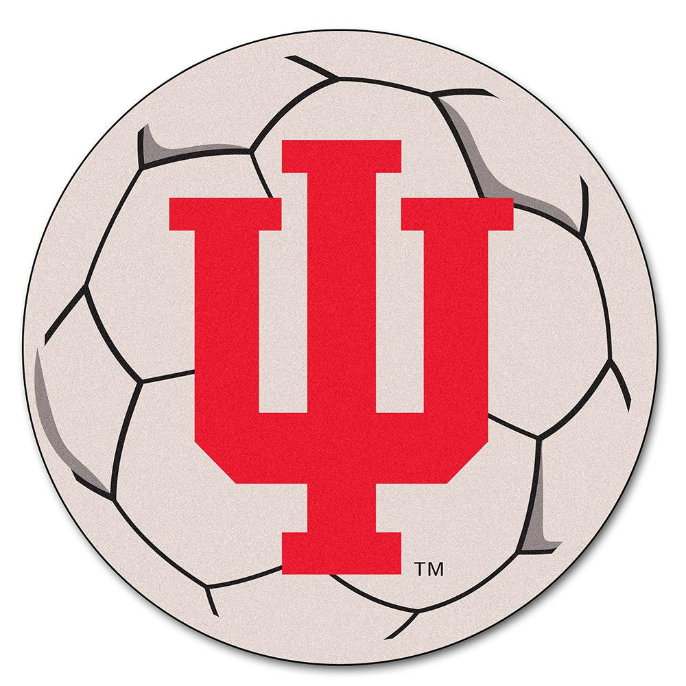 Indiana Hoosiers NCAA Soccer Ball Round Floor Mat (29)