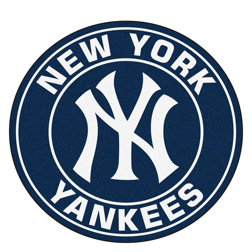 New York Yankees MLB Round Floor Mat (29)