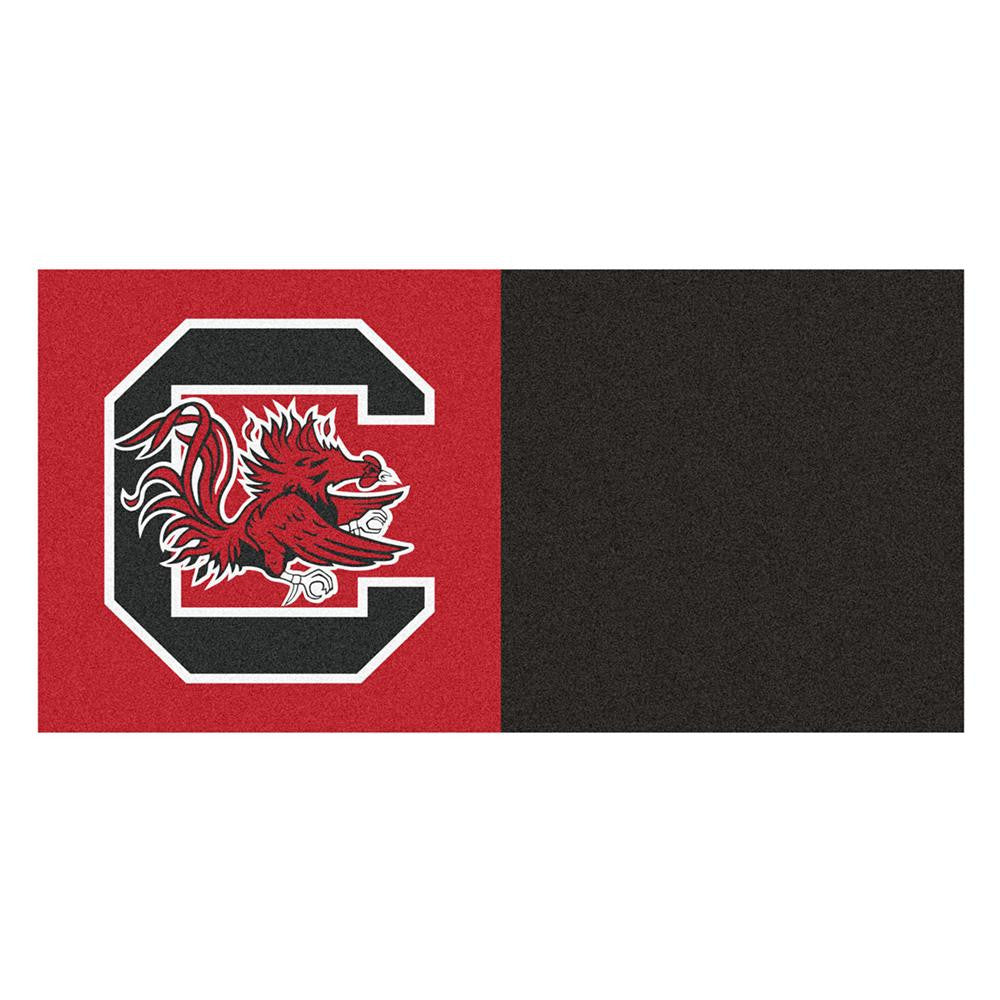 South Carolina Gamecocks NCAA Carpet Tiles (18x18 tiles)