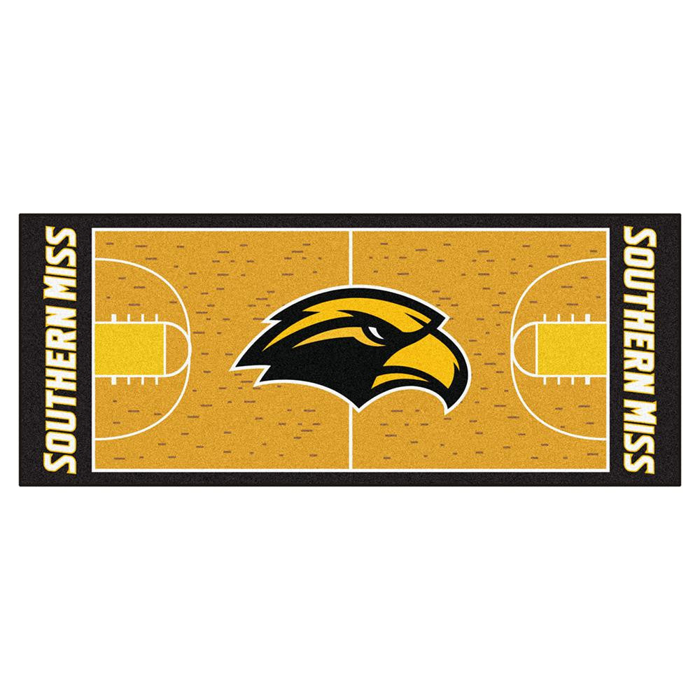 Southern Mississippi Eagles NCAA Court Runner (29.5x72)