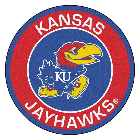 Kansas Jayhawks NCAA Rounded Floor Mat (29in)